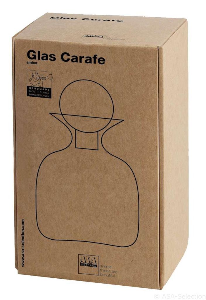 ASA Selection sarabi Karaffe klein grau Ø 12 cm Produktbild 