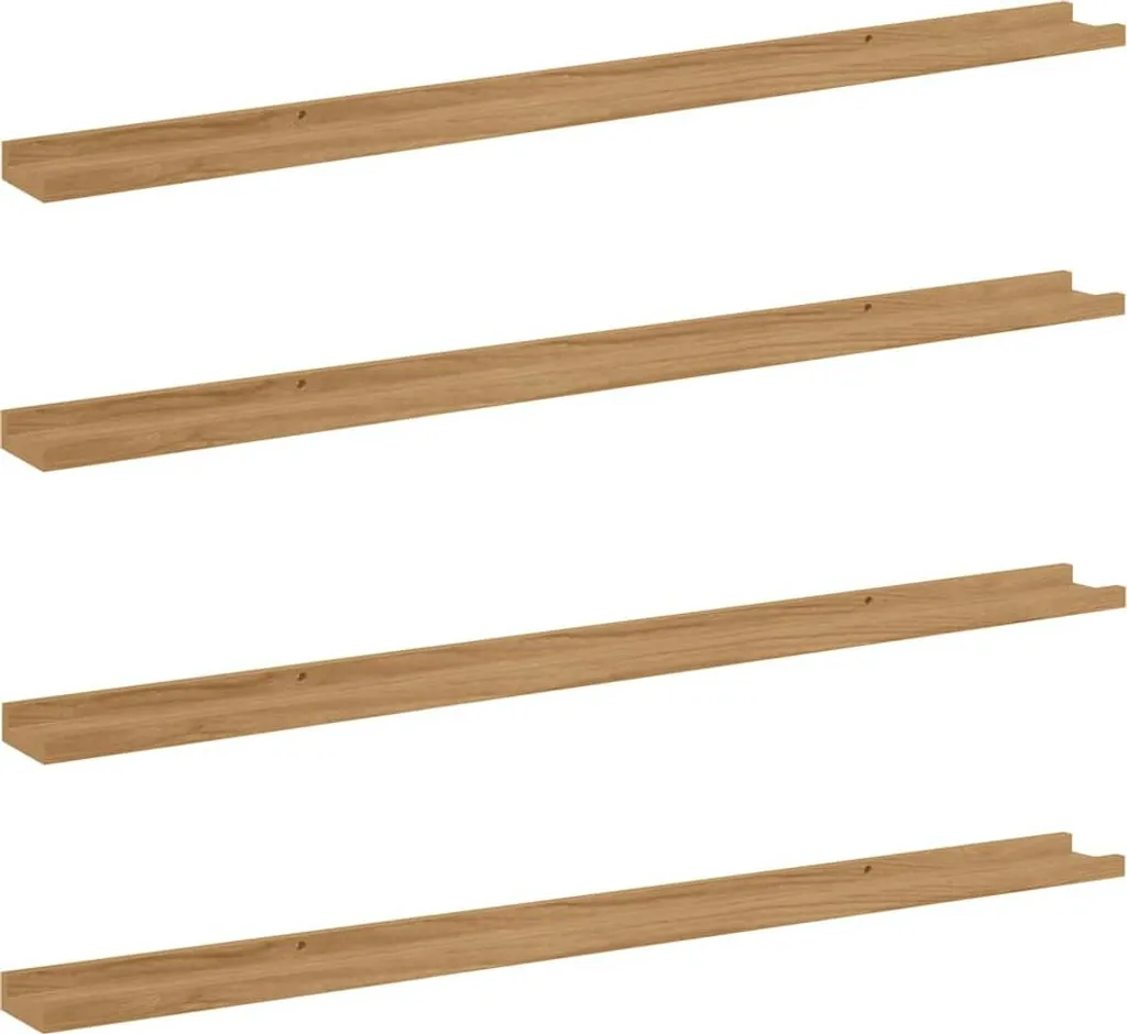 Set 4 Mensole Porta Quadri vidaXL 115cm Marroni: Casa Ordinata Subito
