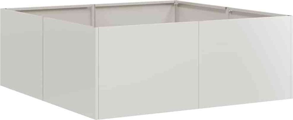 Pflanzkübel 80x80x30 cm Edelstahl