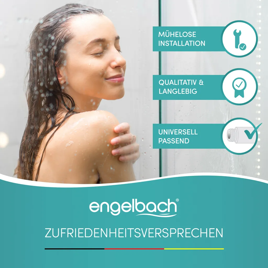 Recensione Tubo Doccia Engelbach 125cm: Il Migliore in Plastica? - 7