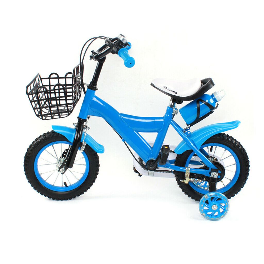 12 Zoll Unisex Jungenfahrrad Kinderfahrrad Stark Kinderrad Fahrrad Rot/Gelb/Blau 