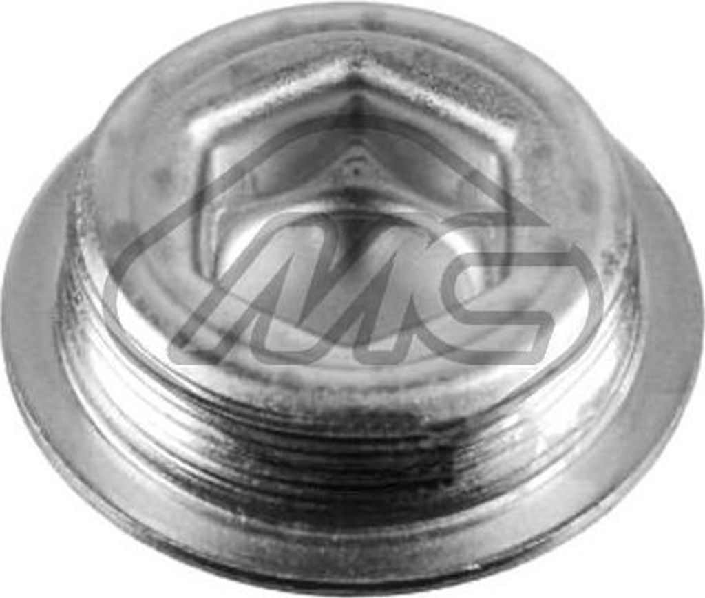 Metalcaucho 5113 Verschlussschraube, Ölwanne OE 5073837AA kompatibel mit E-Klasse, CLS, CLK, CLC-Klasse, C-Klasse, B-Klasse, A-Klasse, G-Klasse, G...