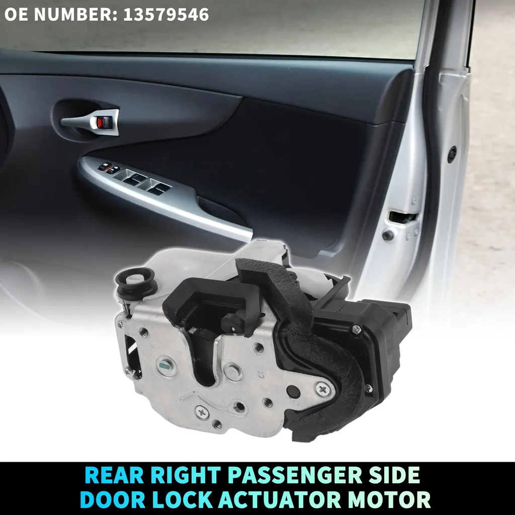 Réparer Verrouillage Porte Arrière Droit Chevrolet Trax avec Moteur 13579546