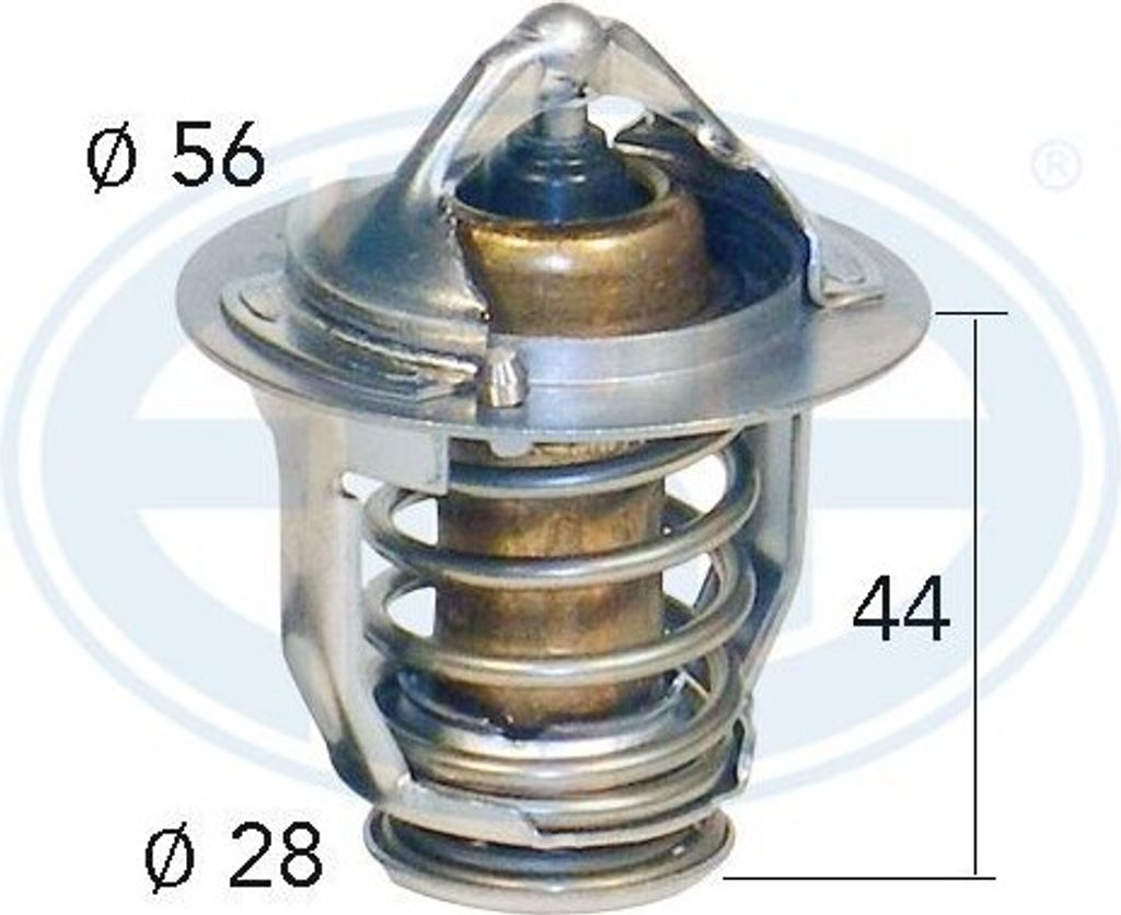 ERA Thermostat Kühlmittel 82°C für HYUNDAI TERRACAN (HP) für TOYOTA Yaris Schrägheck (P9) passend für PEUGEOT 4008 SUV für CITROËN C4 AIRCROSS