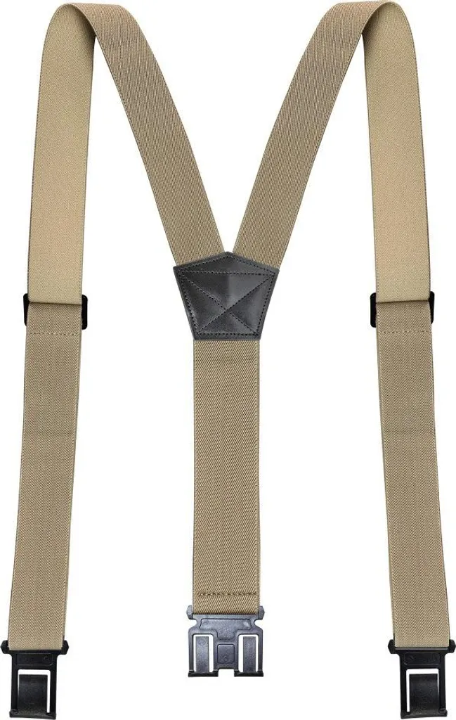 INF Bretelle Elastiche Adulti Beige - 3 Ganci Plastica Chic & Safe