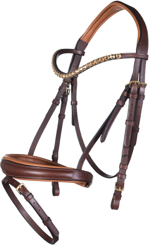 HKM Trense Marrakesh mit Zügeln Dunkelbraun Pony Produktbild