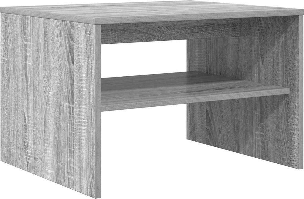 vidaXL Couchtisch Graues Sonoma 60 x 50 x 40 cm Holzwerkstoff