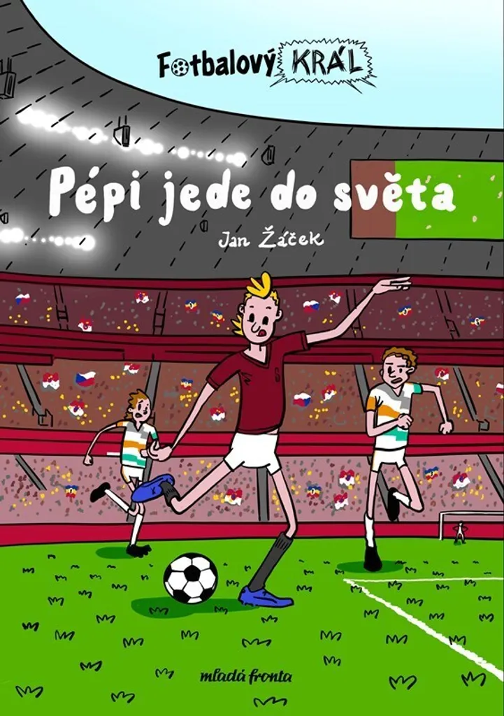 Livre de sport Fotbalový král par Pavel Kučera sur la légende Pépi Bican