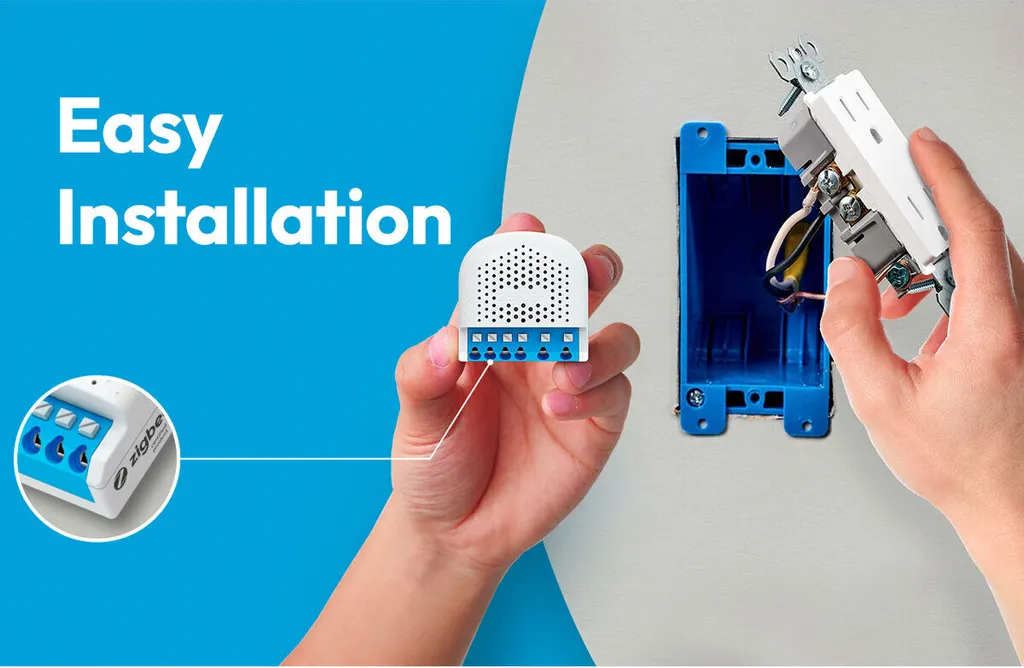 Relais connecté encastrable Aeotec Pico Switch pour domotique Zigbee - 5