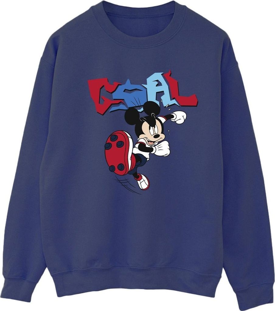 Disney - "Goal Striker" Sweatshirt für Damen BI28802 (XXL) (Marineblau)