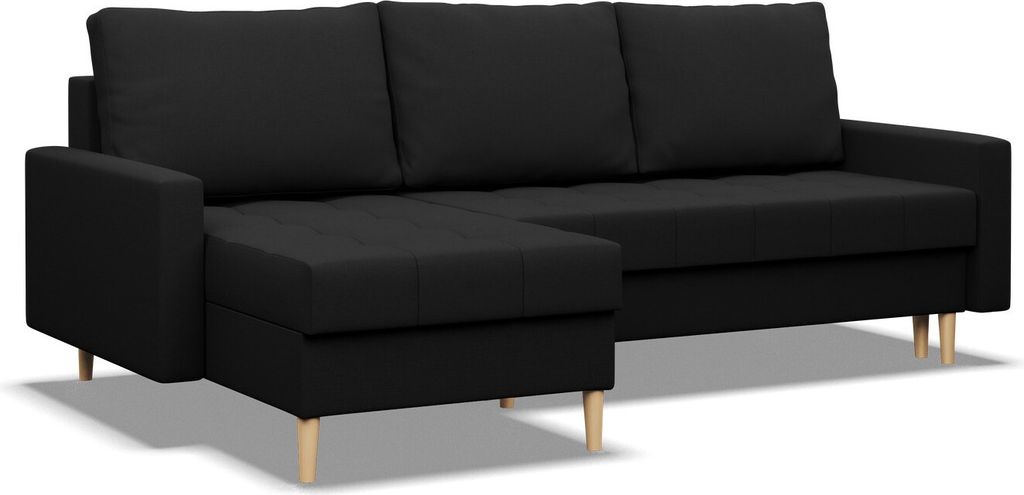 Ecksofa mit Schlaffunktion, Sdchlafcouch Ausziehbar ELMA, Produktbild 