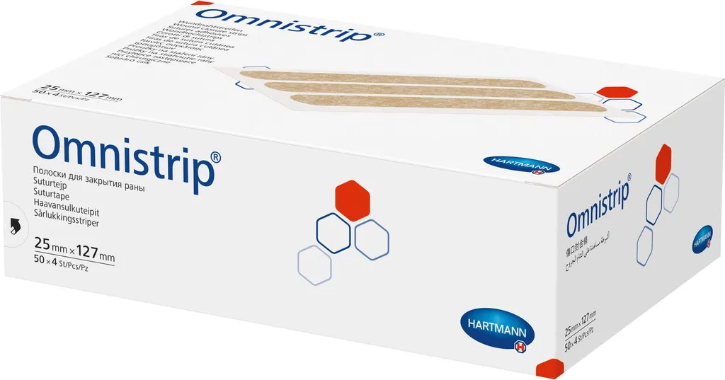 Bandes de suture cutanée Omnistrip 25x127mm pour fermer les incisions
