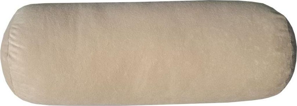 Rullo riabilitativo beige, cuscino ortopedico relax - Immagine del prodotto 