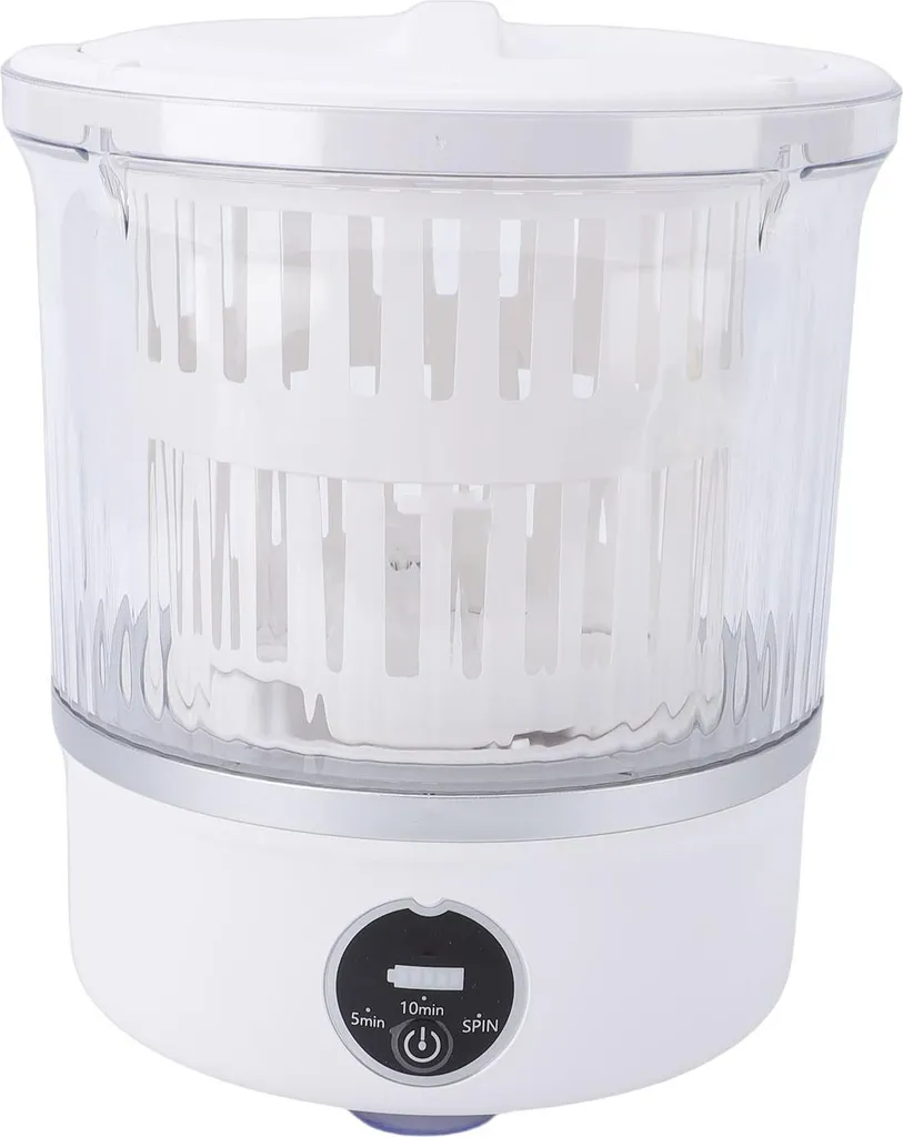Mini lave-linge rechargeable 3L : la solution pour le linge de bébé - 2