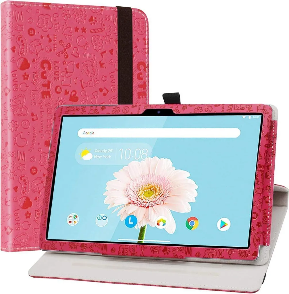 Custodia TECLAST P20HD M40 Pro M40SE Rosa Girevole 360° | Protezione Top