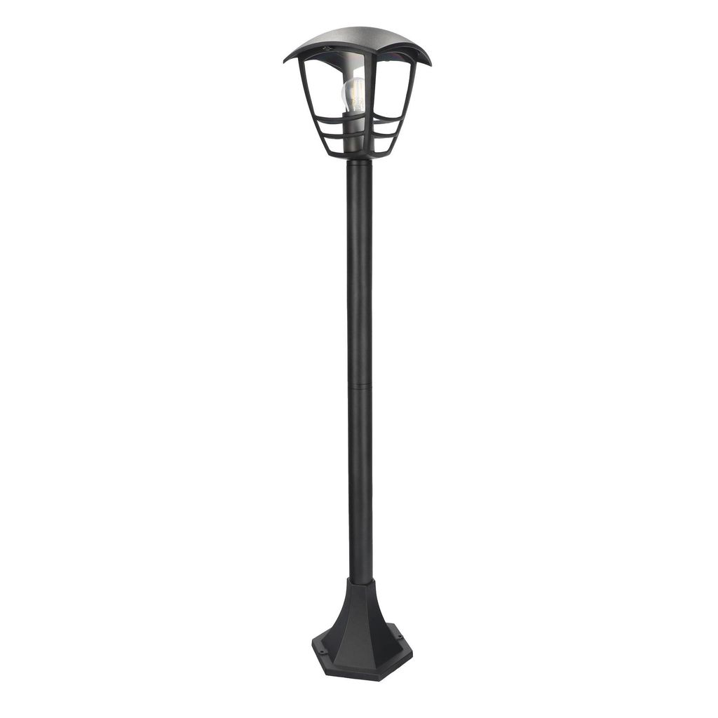 Lampa ogrodowa w kształcie latarni IMMA BLACK L/T E27 Zdjęcie produktu 