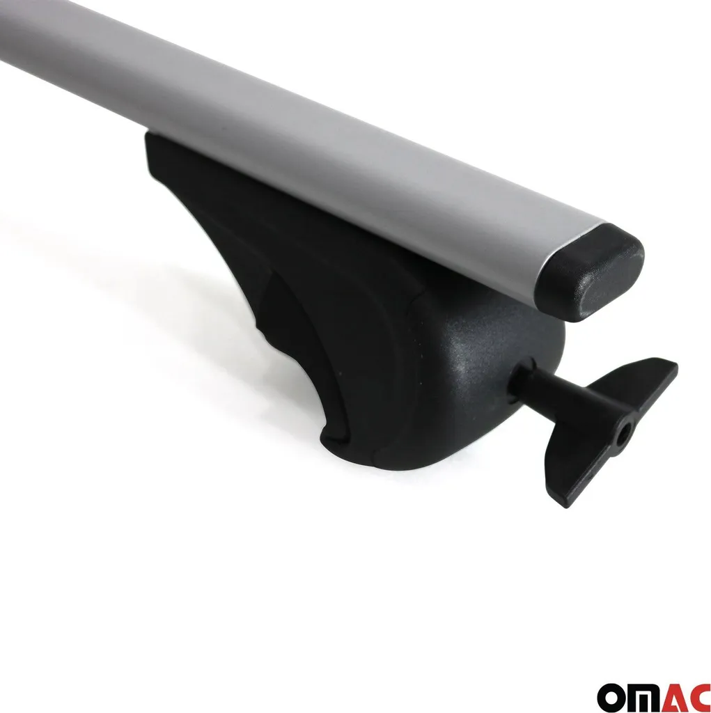 Barre Tetto Volvo XC70 2008-2016 | Portapacchi Argento Sicuro per Famiglia - 6
