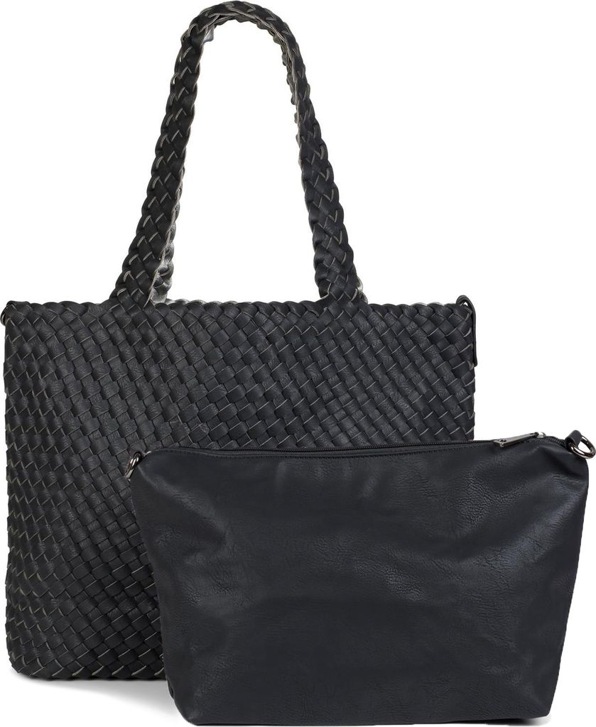 Shopper Wendetasche Woven Tote Bag Tasche Nakd Shopper Tasche