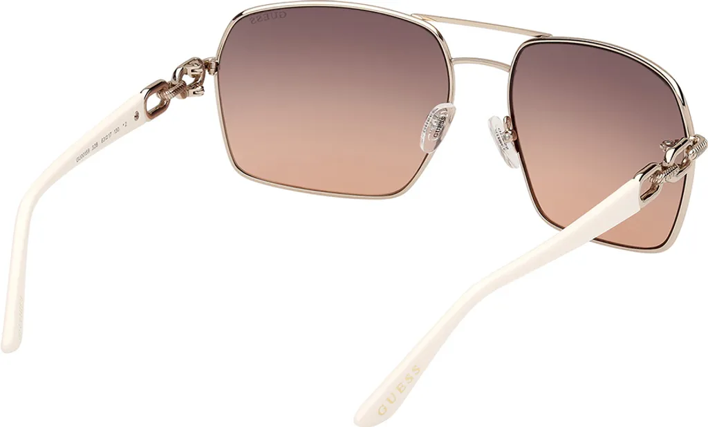 Lunettes de soleil Guess GU00159 légères fini or contre les reflets