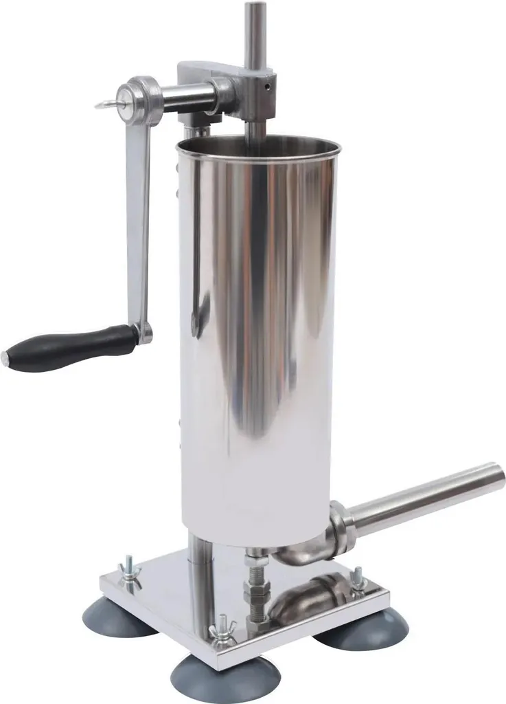 Insaccatrice Salsiccia Manuale 3L 2.7kg Inox - Qualità Italiana - 9