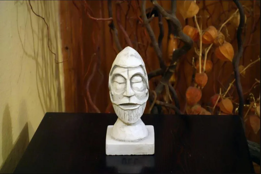 Décoration de Terrasse Statue Jardin 17cm Sculpture Design Moderne