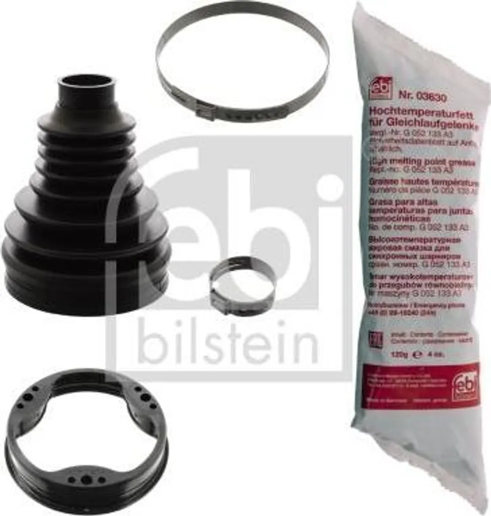 Soufflet de cardan pour Renault Megane et Scenic avec colliers et graisse