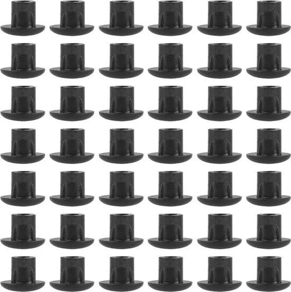 Lot de 500 caches-trous Ø 5 mm en plastique blanc pour vis et perçage