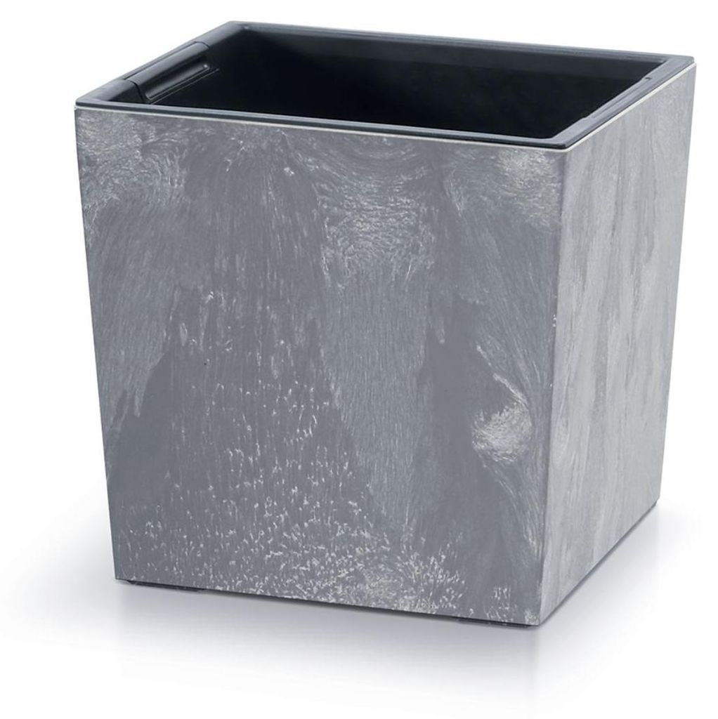 Boîte URBI LOW effet béton 30 cm gris Image du produit 