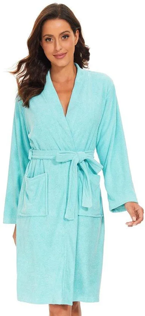 Vêtement de sudation femme bleu short de sauna léger coupe mi-longue