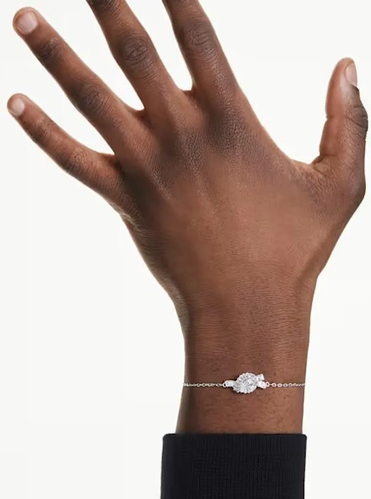 Bracelet Swarovski Matrix Argent : Éclat Durable sans Risque de Ternir - 3