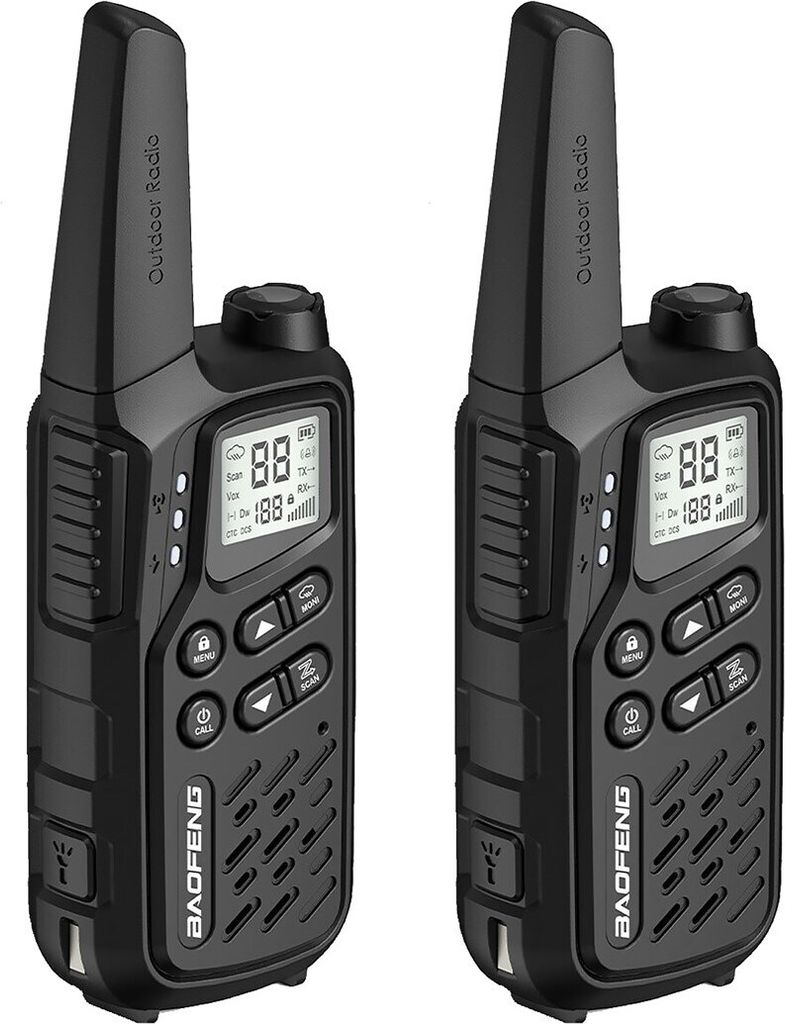 Walkie-Talkie Baofeng BF-T25E Schwarz Obrázek produktu 