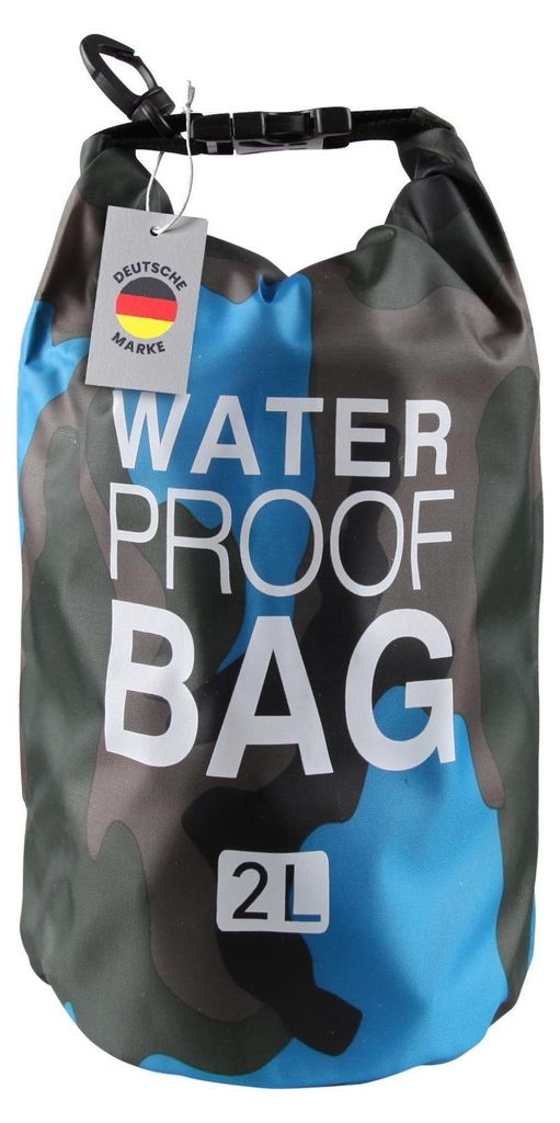 Vodotěsný vak modrý „Drybag“ 28 x 18 cm (balení po 2 ks), Obrázek produktu 