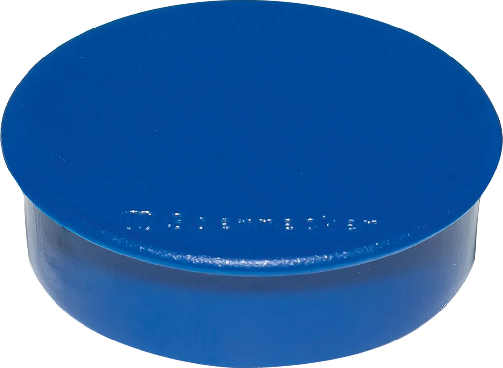 Aimant puissant 25kg Soennecken 4884 bleu 38mm contre la chute de plans