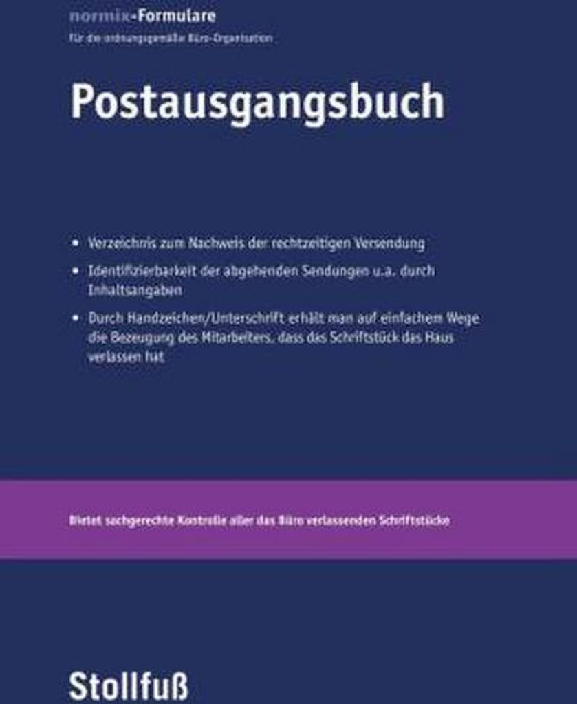 Postausgangsbuch