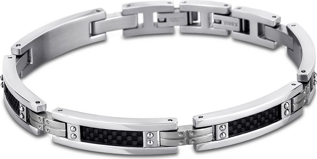 Lotus Style Armband Herren LS1650-2/1 Edelstahl schwarz Schmuck D2JLS1650-2-1