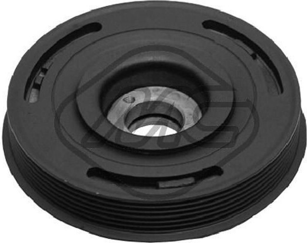 Metalcaucho 02928 Riemenscheibe Kurbelwelle für FIAT DUCATO Pritsche/Fahrgestell (230) 6-Rippen