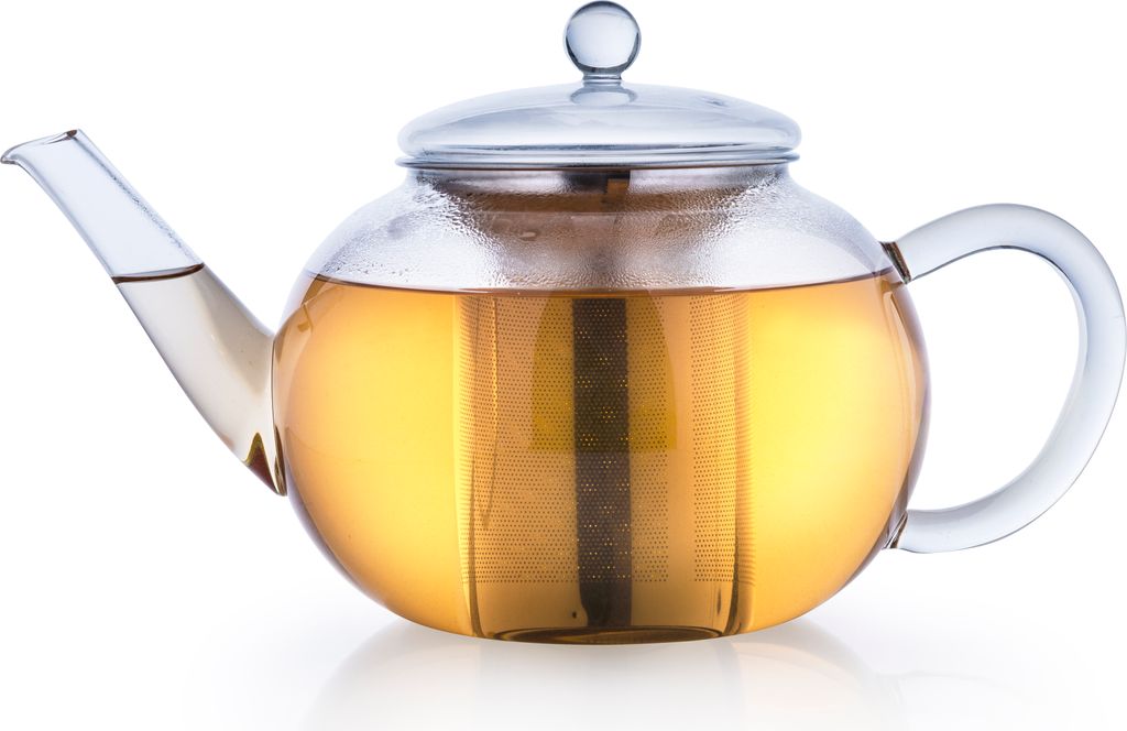 Creano Théière en verre 1,6l, Théière en verre en 3 parties Image du produit 