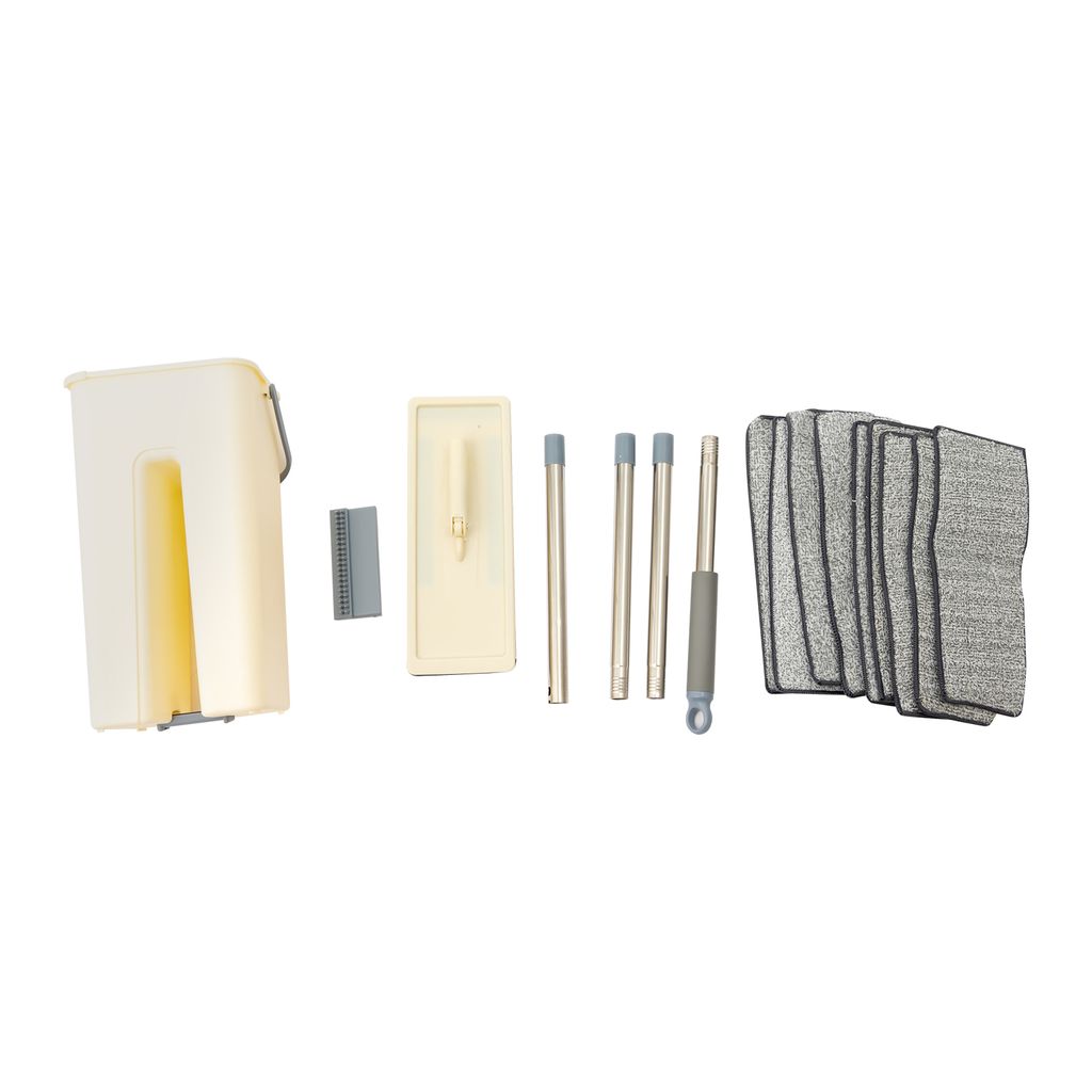 Bodenwischer Set Wischmop 360° Teleskopstiel Mopp Produktbild 7