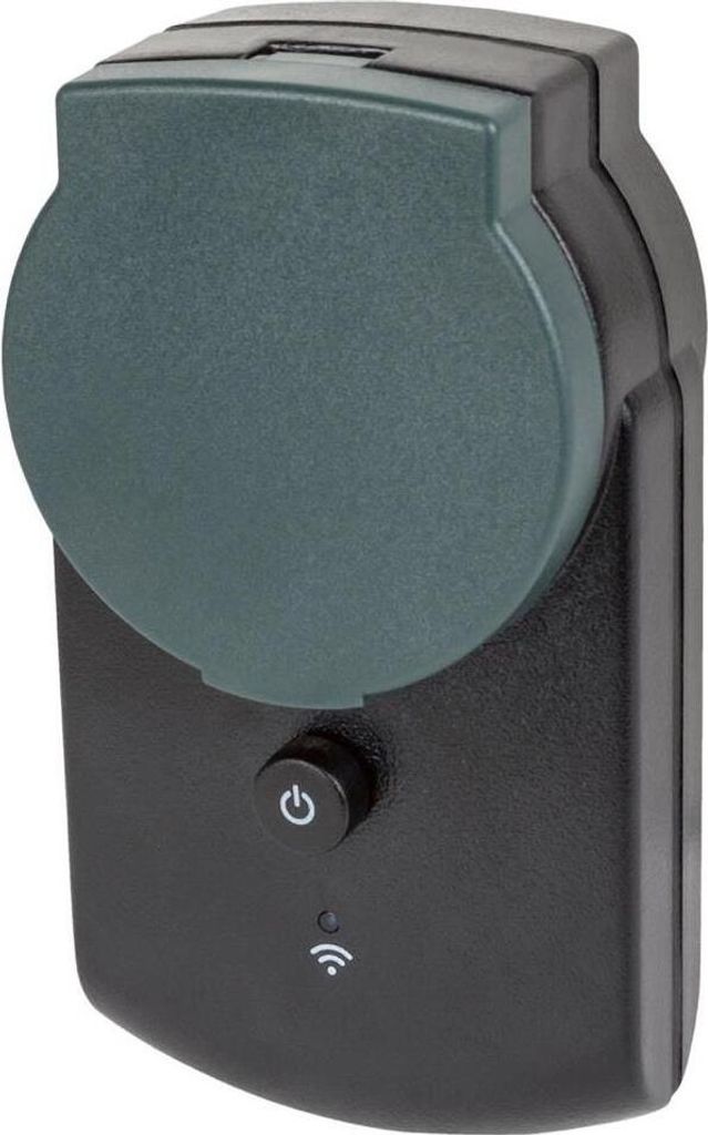 341835 Silvercrest Smarthome Steckdosenadapter Außen Wifi Produktbild 