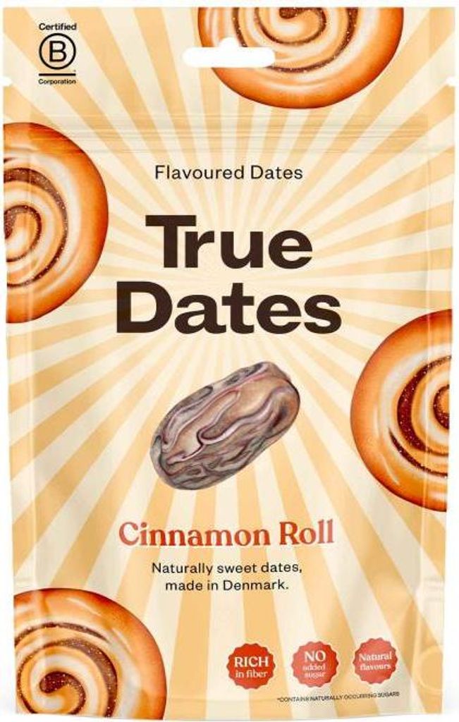 True Dates Cinnamon Roll 100g Produktbild 