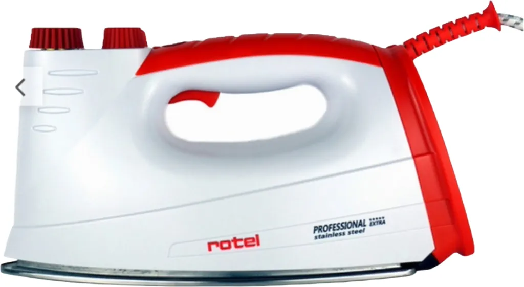 Fer Rotel Professional Extra semelle inox rouge pour glisse ultra douce