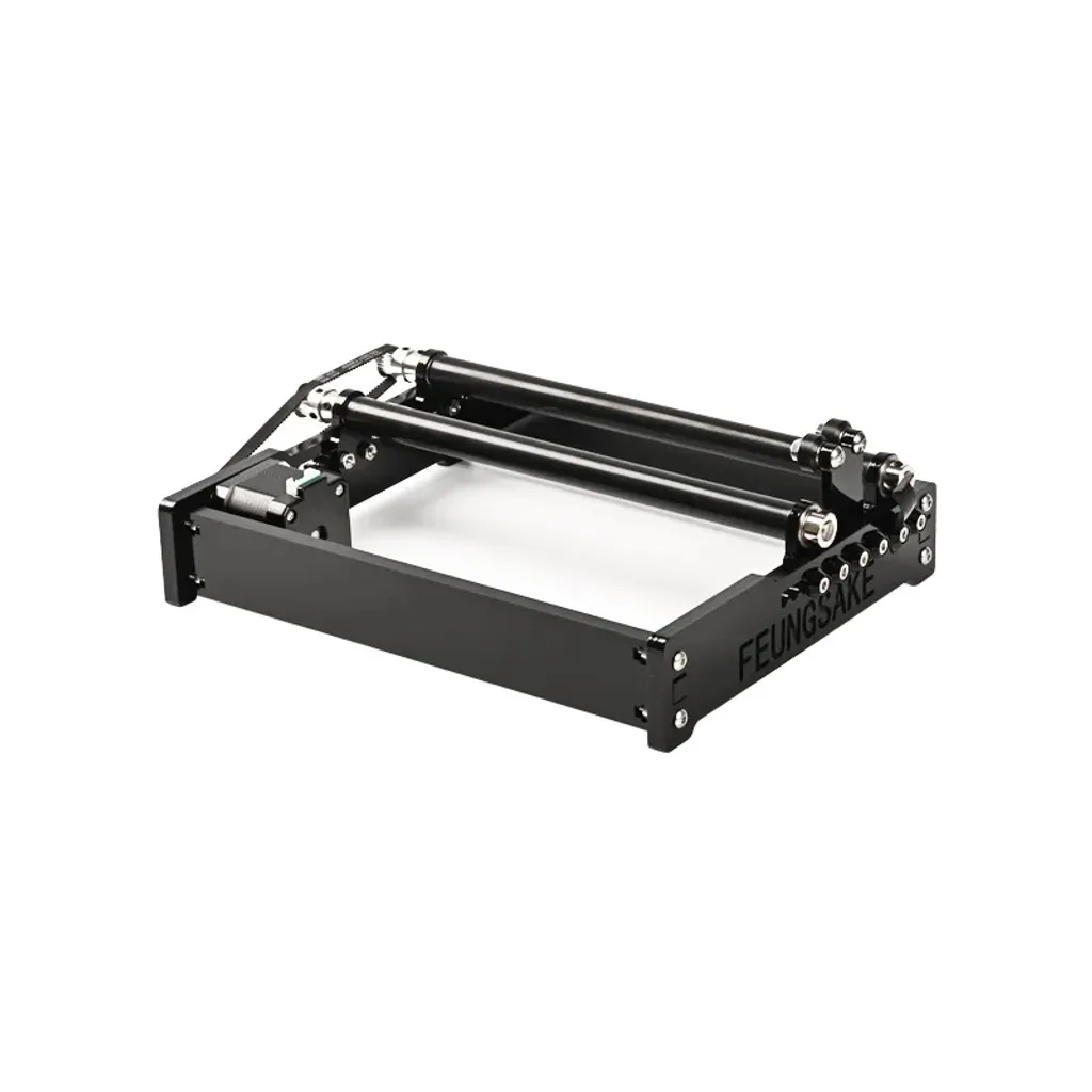 Axe rotatif pour graveur laser kit DIY argenté pour verres et tubes