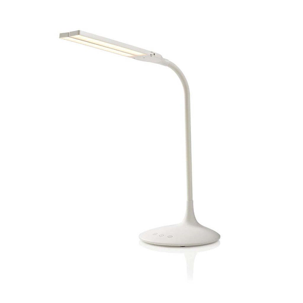 Nedis, LED-Schreibtischlampe 280lm akku Touch-Steuerung, Weiß