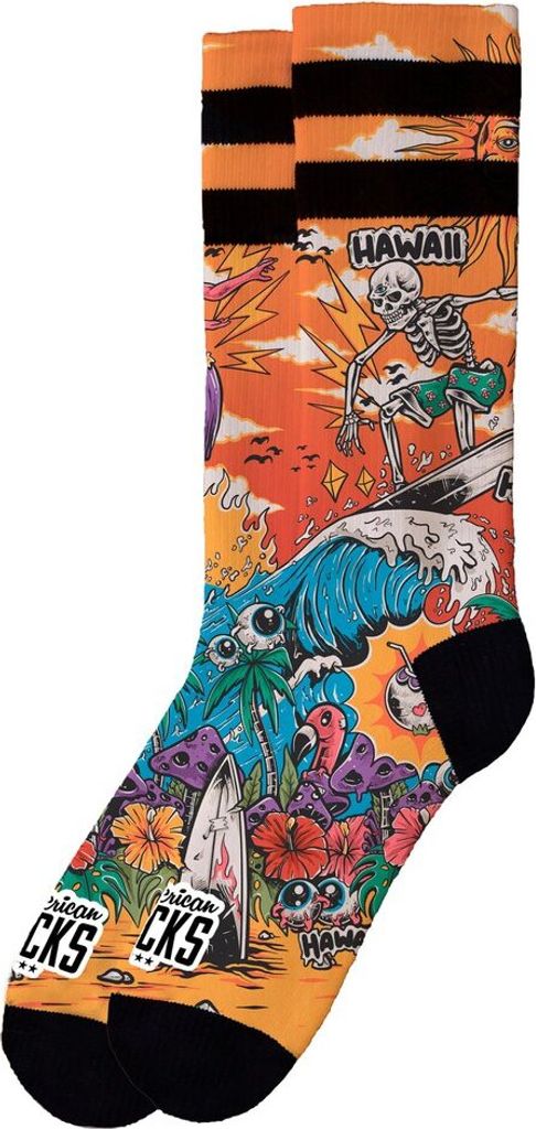 American Socks Hawaii Lange Socken Orange EU 36-41 Mann Orange EU 36-41
