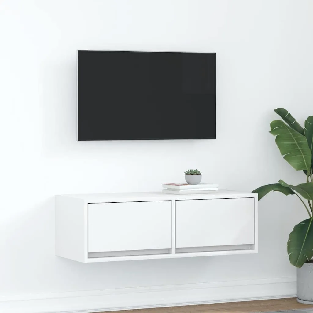 Porta TV Moderno Cloris Bianco 80cm | Mobile Soggiorno Minimal 2025