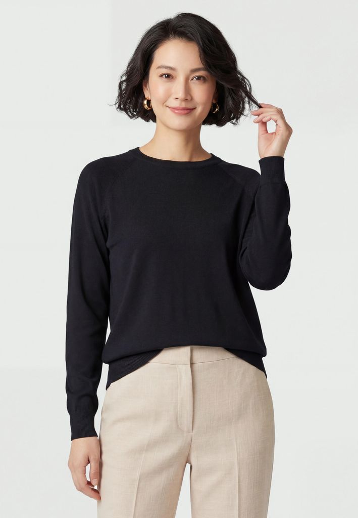 CHANCERY damen pullover - schwarz, XL
