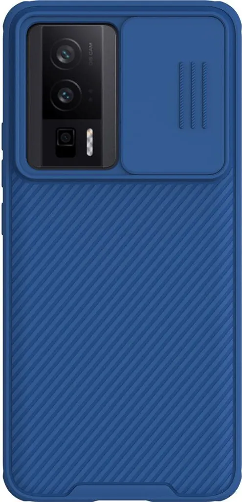 Custodia Nillkin CamShield Pro Blu per Xiaomi Poco F5 Pro e Redmi K60