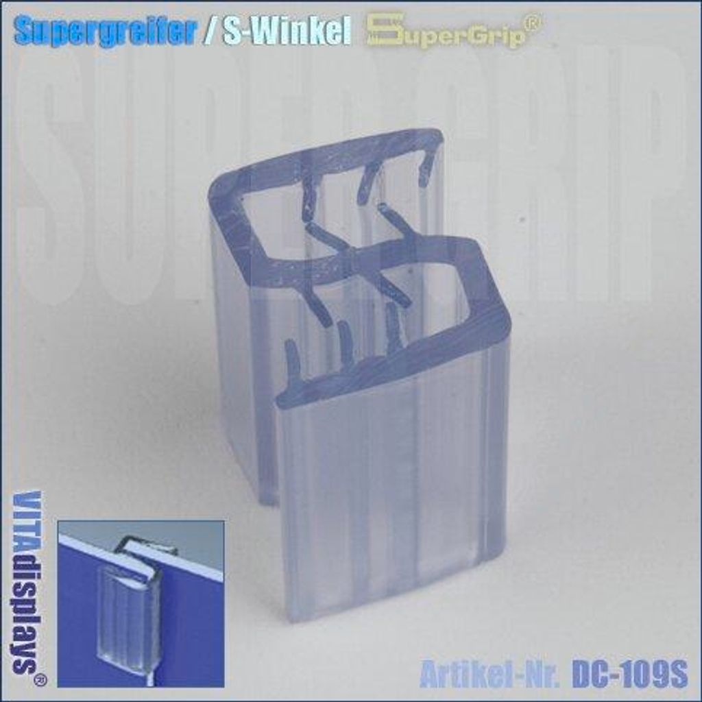 Verbinder Grip-Connector / S-Winkel (10 Stück)