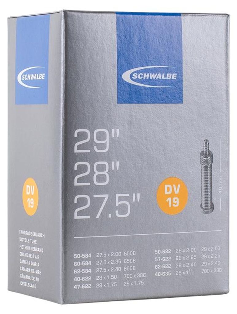 Chambre à Air Vélo Multi-diamètre Valve Dunlop - Image du produit 