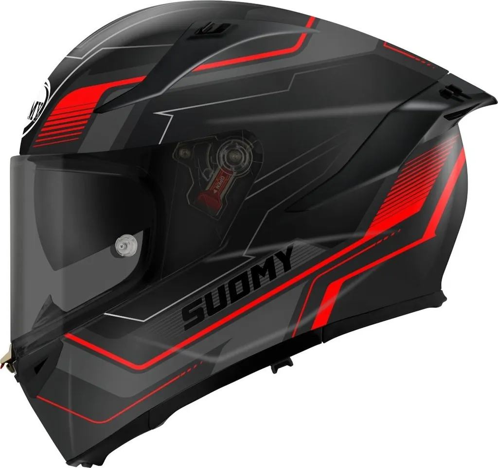 Casque moto intégral Suomy Speedstar 2 noir rouge taille XS